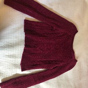 Cropped sweater 💜